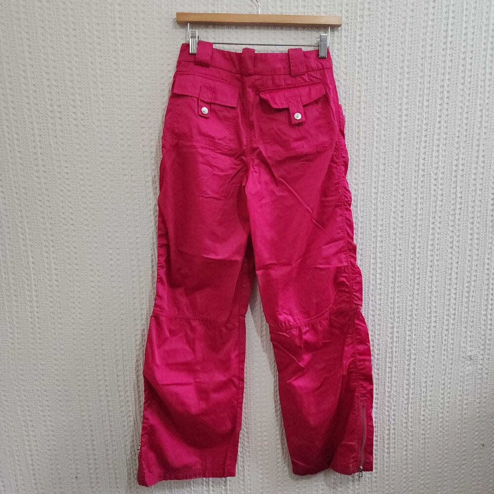 Vintage Y2K Limited Too Hot Pink Cargo Pants Size 14 Fits Women’s Small - Picture 3 of 16